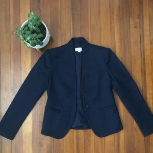 NWOT LOFT NAVY BLAZER XSP